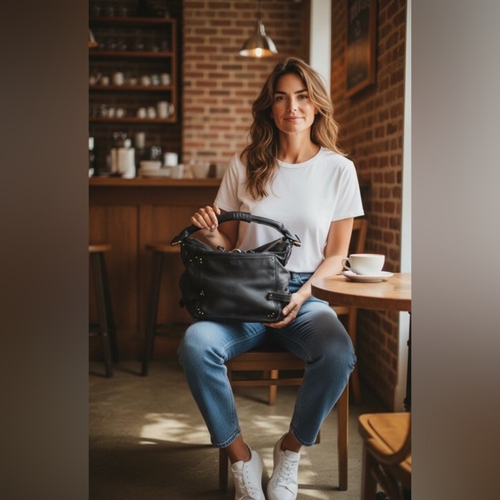 CHLOÉ Black Leather Paddington Hobo